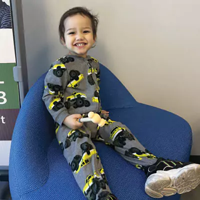 Tupelo Patient Hanging Out in Lobby